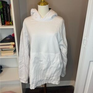 Lululemon white steady state hoodie